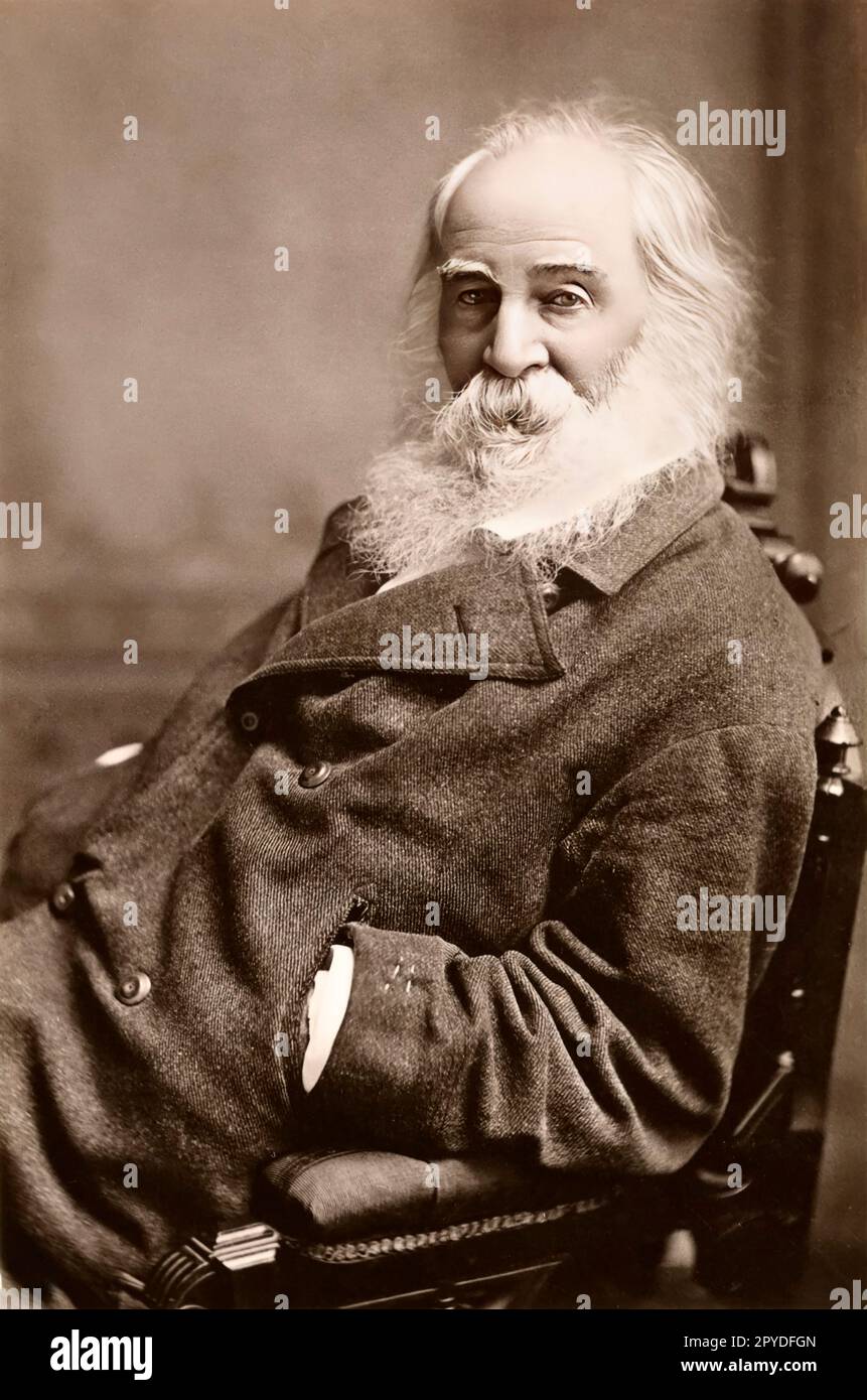 Poeta Walt Whitman Foto Stock