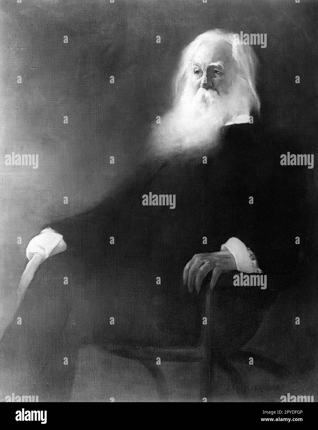 Walt Whitman di Alexander John White Foto Stock