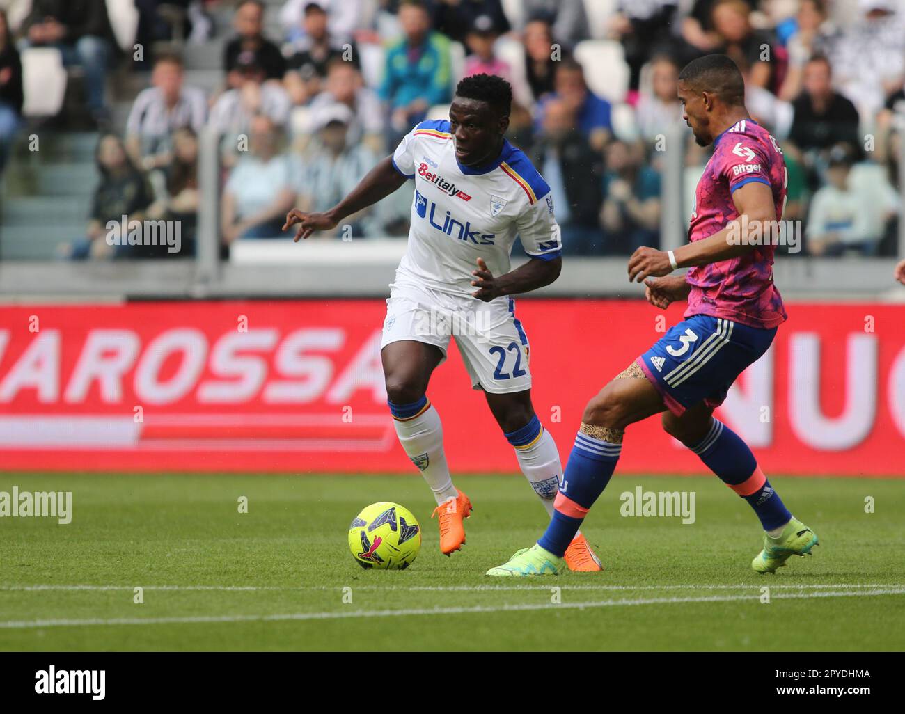 Torino, Italia. , . Serie A italiana, Juventus FC v us Lecce allo stadio Allianz Credit: Nderim Kaceli/Alamy Live News Foto Stock