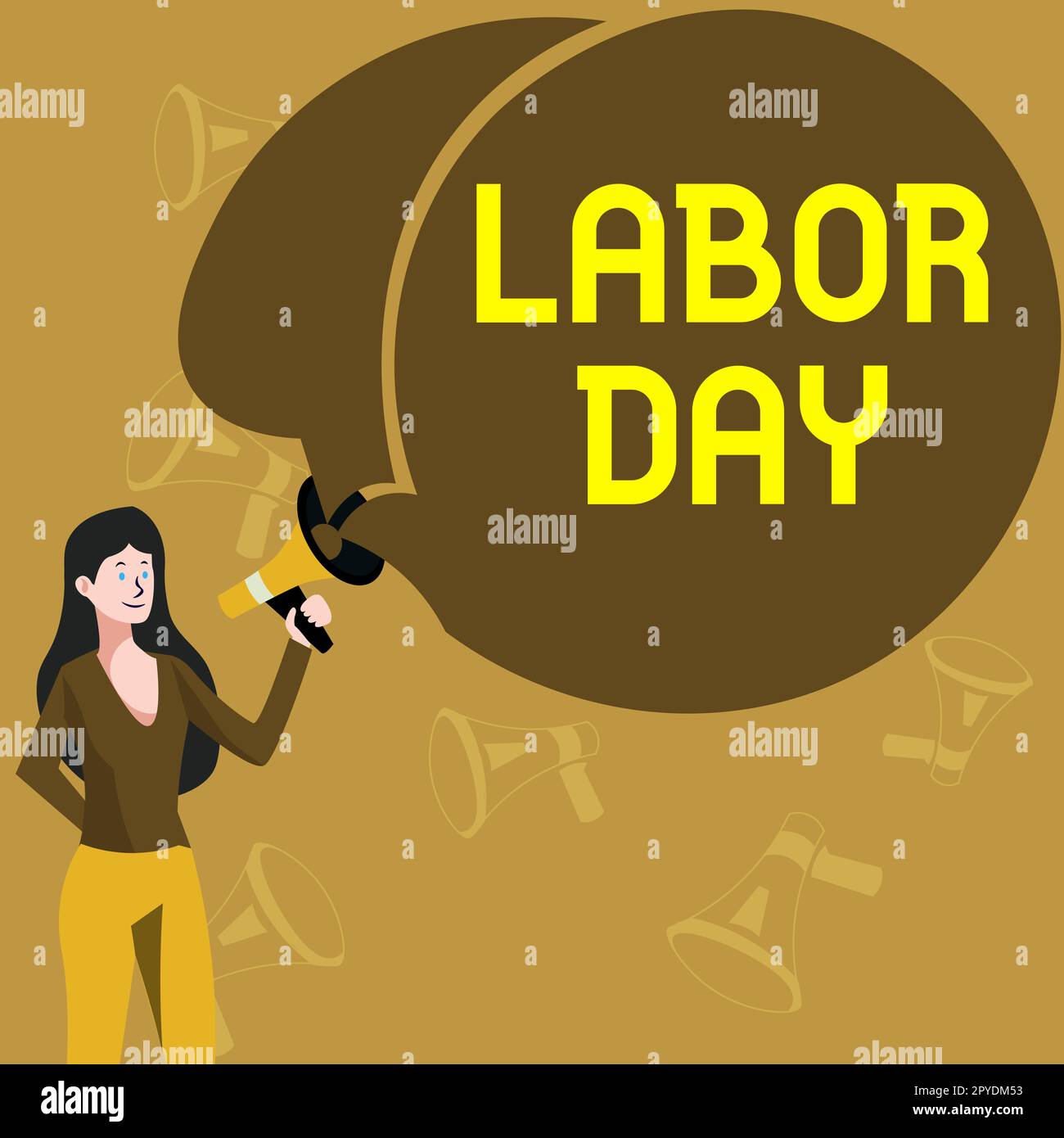 Scrittura a mano del testo Labor Day. Approccio aziendale una vacanza annuale per celebrare i risultati dei lavoratori Foto Stock