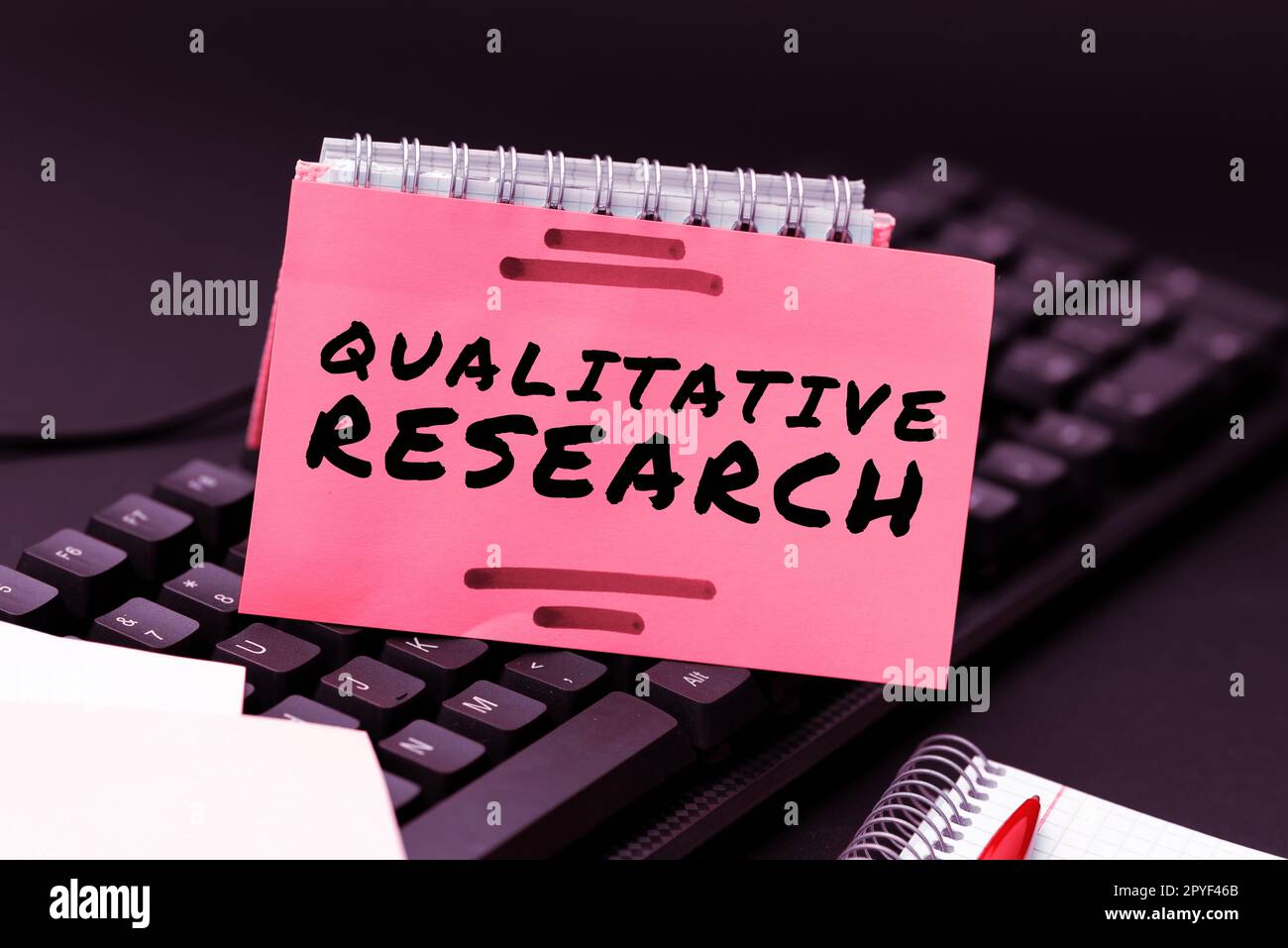 Segno che mostra la ricerca qualitativa. Approccio aziendale certificato per svolgere un lavoro competente con esperienza Foto Stock