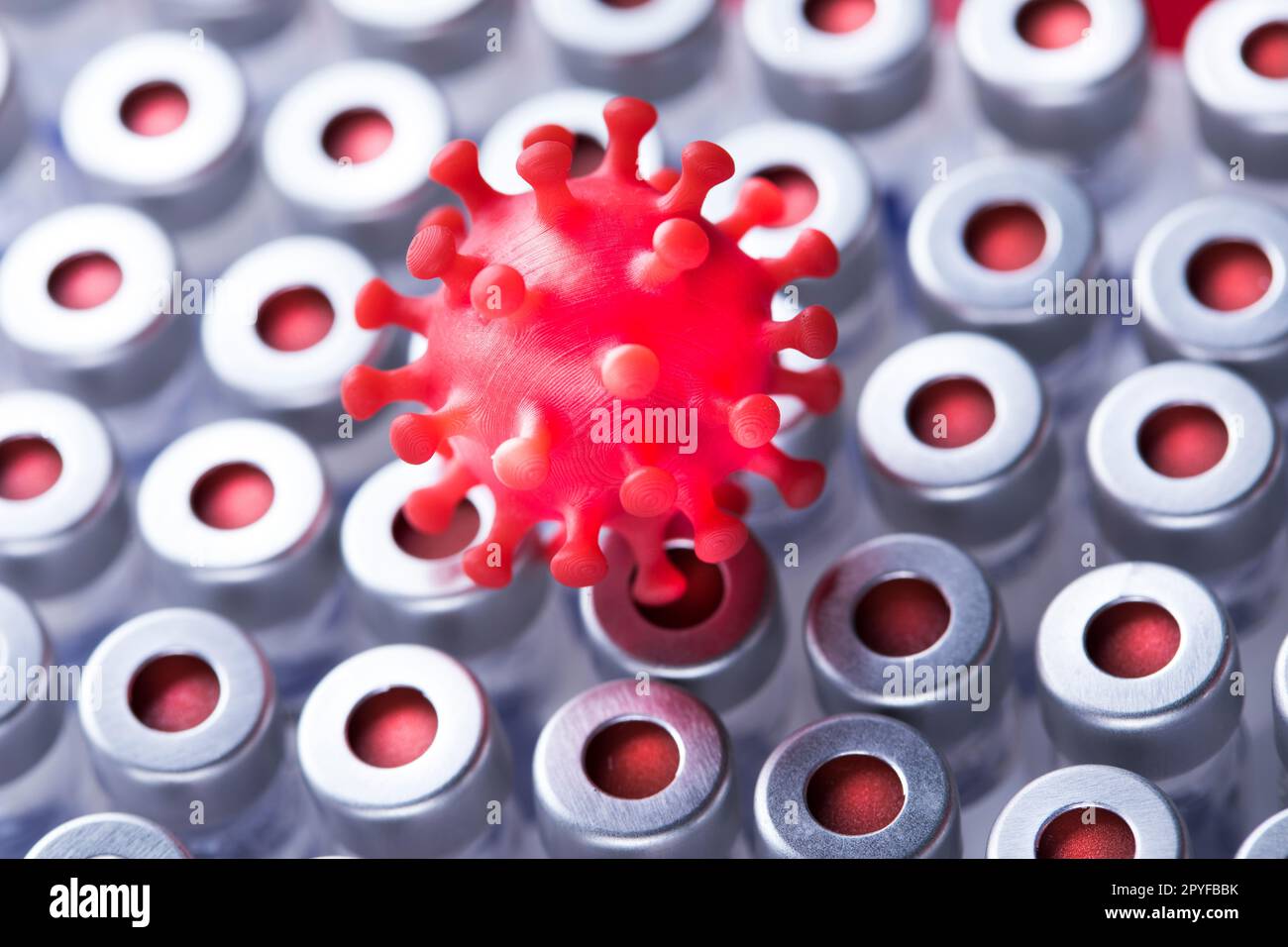 Corona virus, sfondo pandemico della SARS Foto Stock