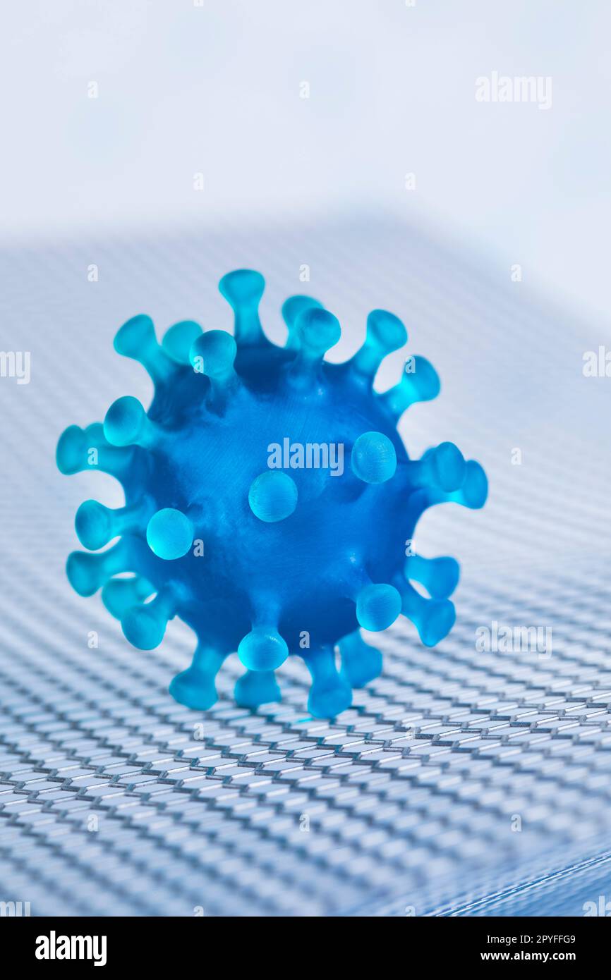 Corona virus, sfondo pandemico della SARS Foto Stock