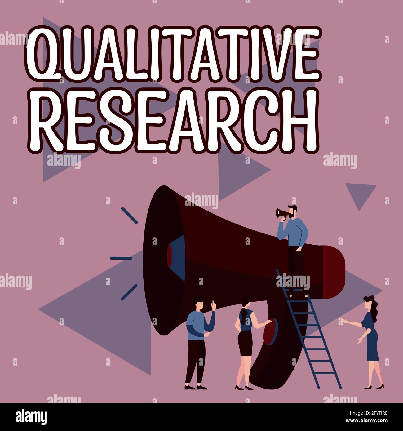 Visualizzazione concettuale Ricerca qualitativa. Foto concettuale certificata per svolgere un lavoro competente con esperienza Foto Stock