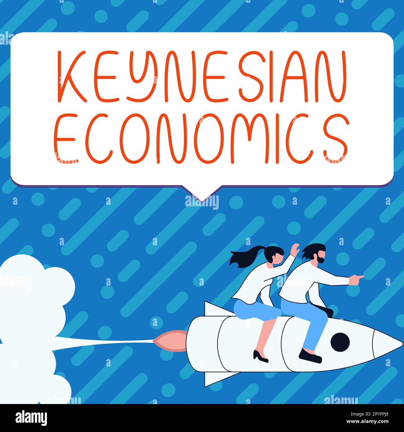 Ispirazione che mostra il segno Keynesian Economics. Foto concettuale programmi monetari e fiscali da parte del governo per aumentare l'occupazione Foto Stock
