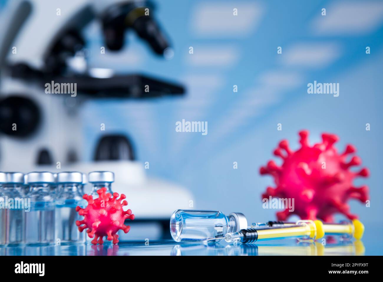 Concetto di rischio medico pandemico per la salute, corona virus Foto Stock