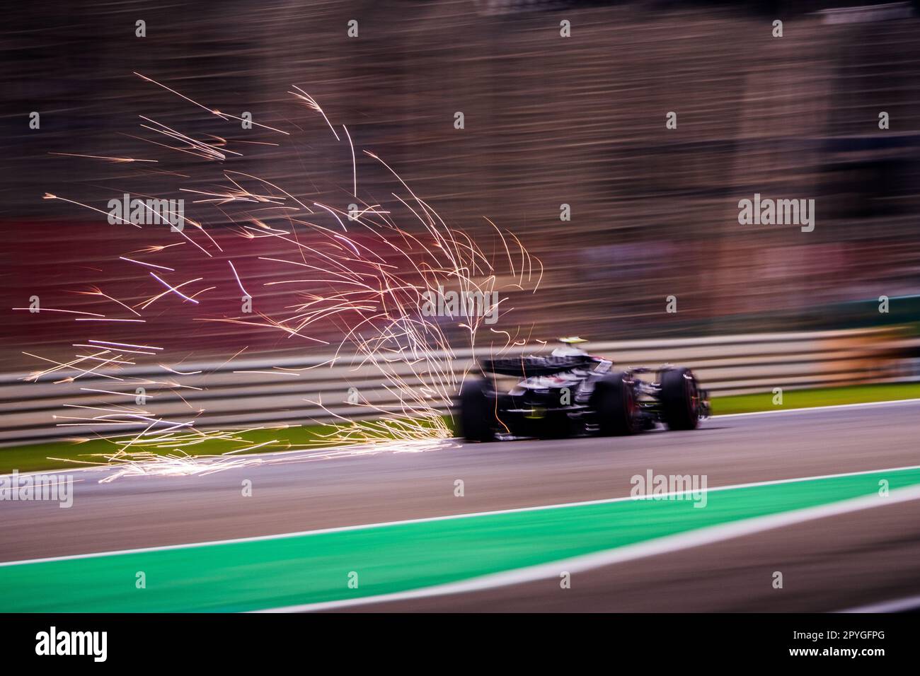 MANAMA, BAHRAIN, circuito di Sakhir, 3. Marzo 2023: #22, Yuki TSUNODA, JAP, Team Scuderia Alpha Tauri, AT04, durante il Gran Premio di Formula uno del Bahrain Foto Stock