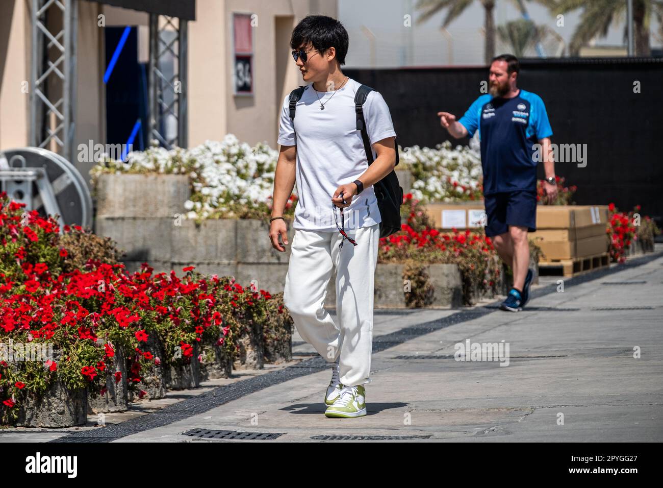 MANAMA, BAHRAIN, circuito di Sakhir, 4. Marzo 2023: #22, Yuki TSUNODA, JAP, Team Scuderia Alpha Tauri, durante il Gran Premio di Formula uno del Bahrain al Ba Foto Stock