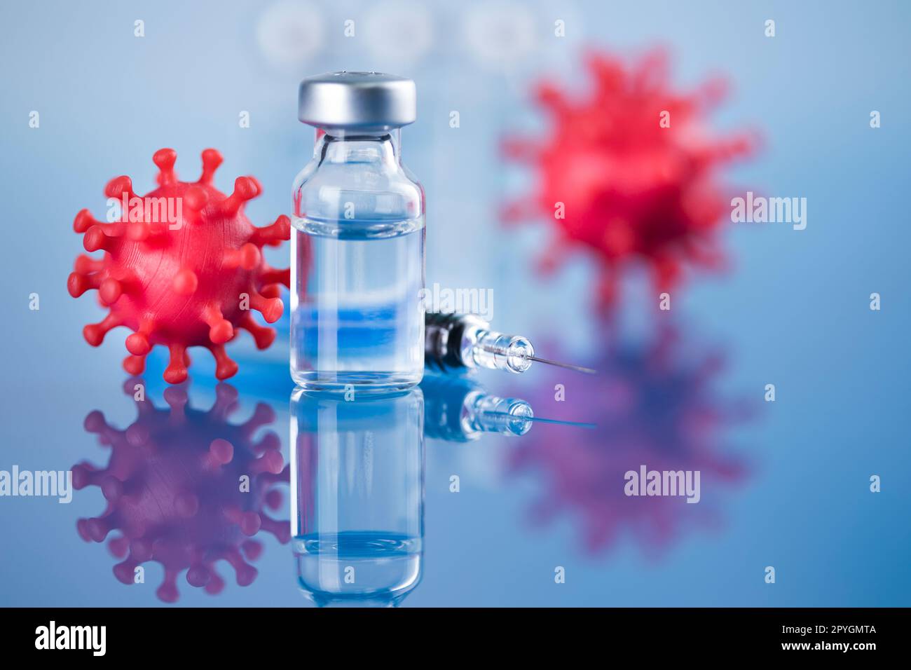 Sfondo pandemia virus, salute medica Foto Stock