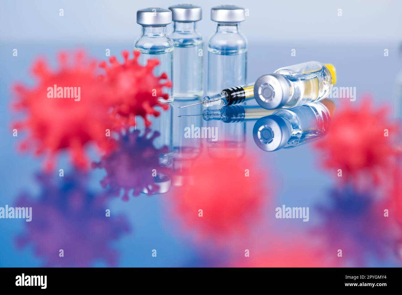 Concetto di rischio medico pandemico per la salute, corona virus Foto Stock