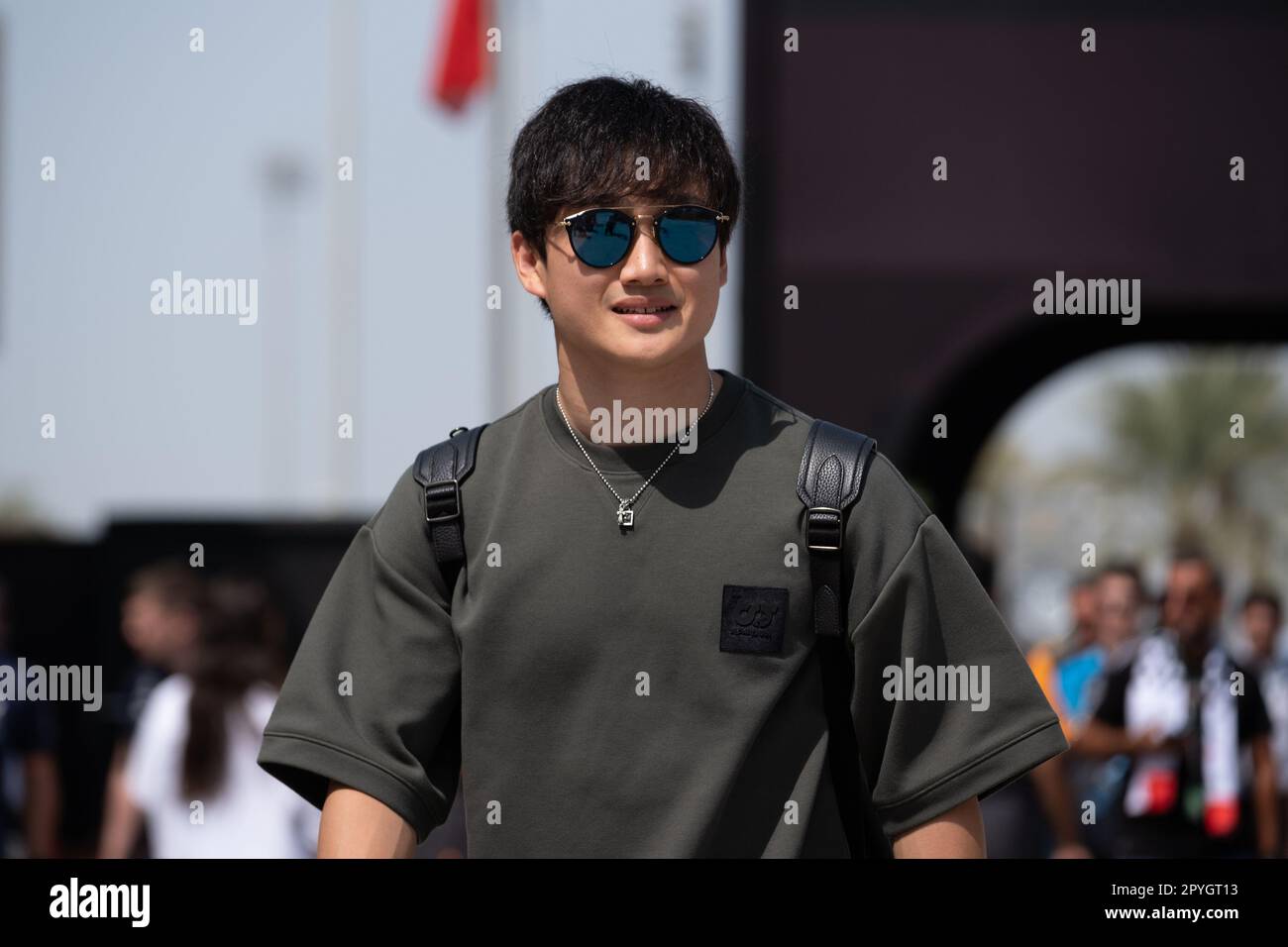 MANAMA, BAHRAIN, circuito di Sakhir, 5. Marzo 2023: #22, Yuki TSUNODA, JAP, Team Scuderia Alpha Tauri, durante il Gran Premio di Formula uno del Bahrain al Ba Foto Stock