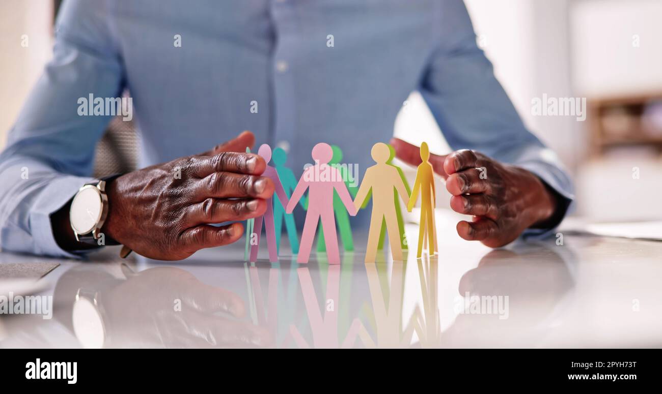 Inclusione e diversità Foto Stock