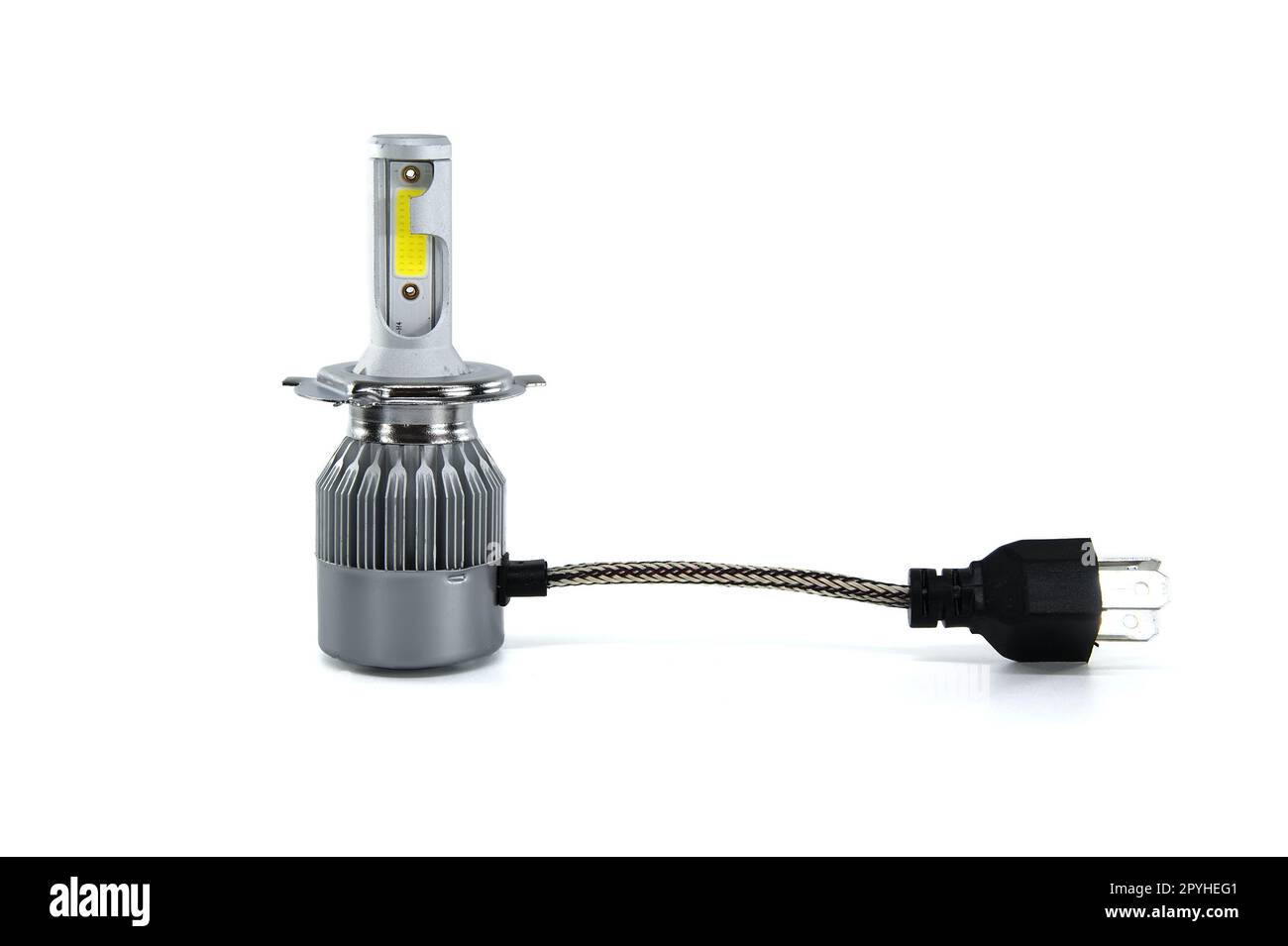 Lampada per fari a LED Car H4 Foto Stock