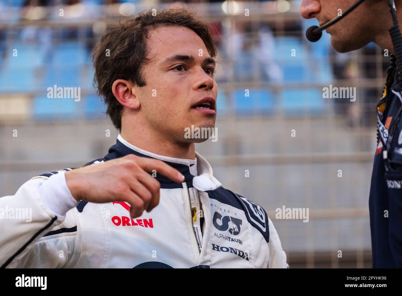 MANAMA, BAHRAIN, circuito di Sakhir, 5. Marzo 2023: #21, Nick de VRIES, NDL, Scuderia Alpha Tauri, durante il Gran Premio di Formula uno del Bahr Foto Stock