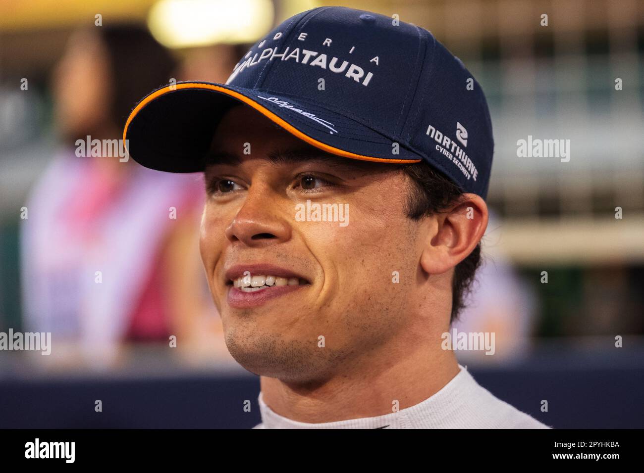 MANAMA, BAHRAIN, circuito di Sakhir, 5. Marzo 2023: #21, Nick de VRIES, NDL, Scuderia Alpha Tauri, durante il Gran Premio di Formula uno del Bahr Foto Stock
