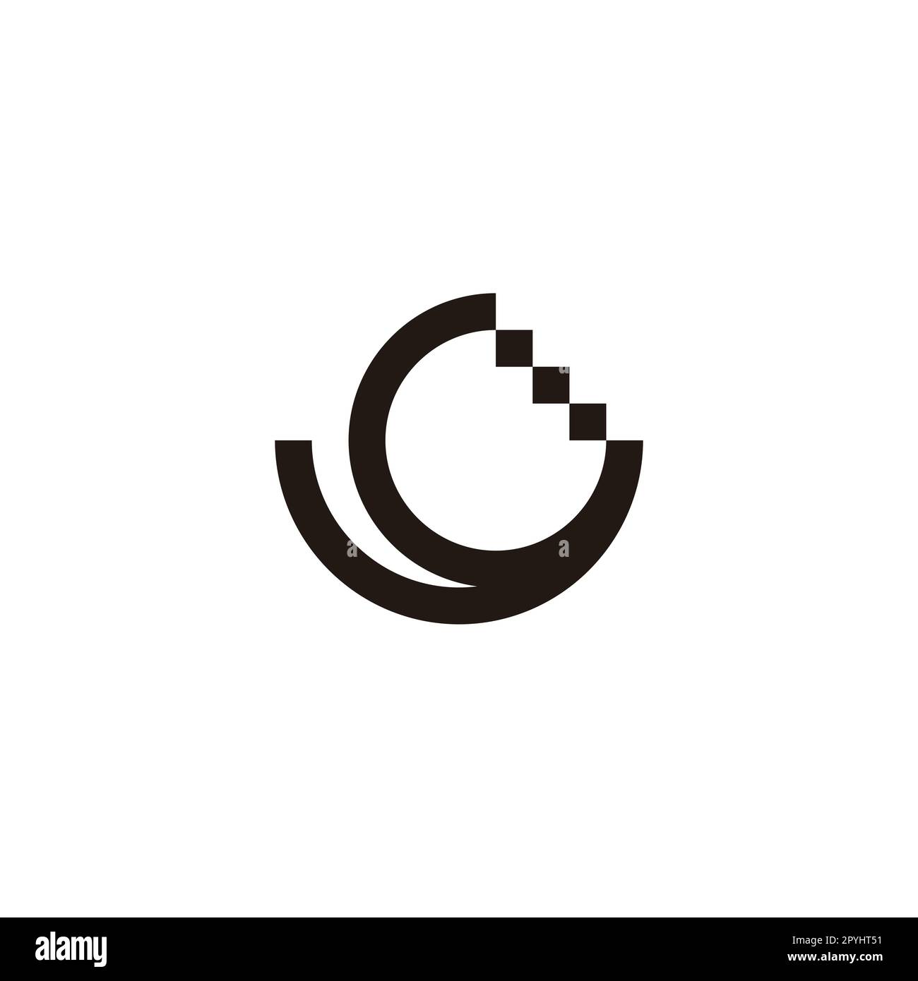 Lettera y scale simbolo geometrico semplice logo vettore Illustrazione Vettoriale