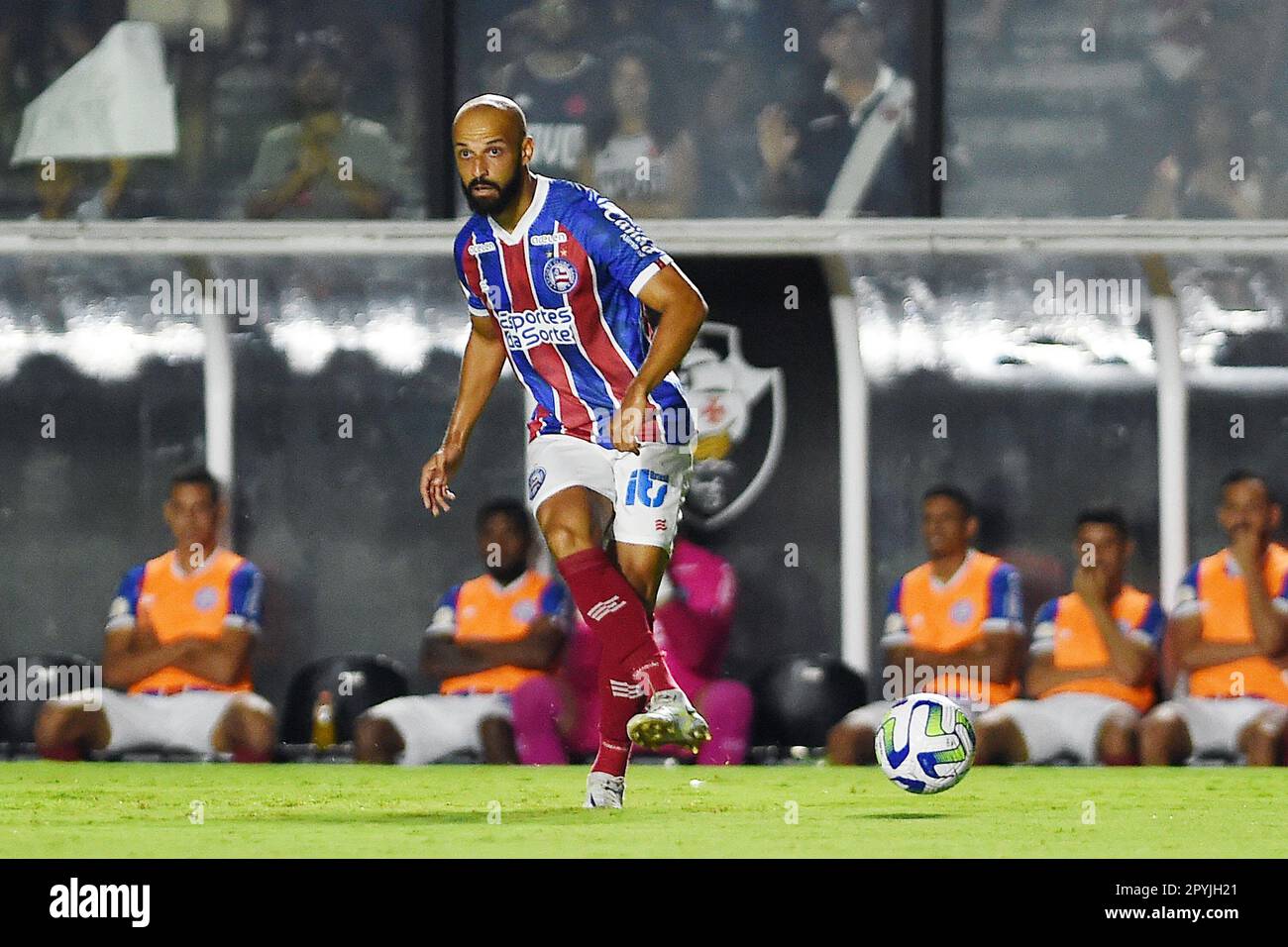 Rio de Janeiro, Brasile, 01 maggio 2023. Partita tra, Vasco x Bahia per il Campionato brasiliano 2023 allo stadio di São Januário, nella città di Foto Stock
