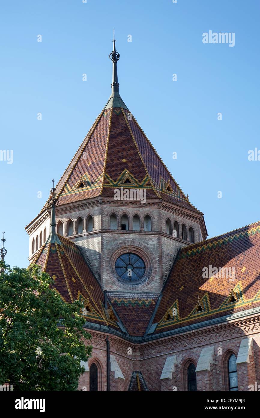 Chiesa calvinista in Budapest Foto Stock