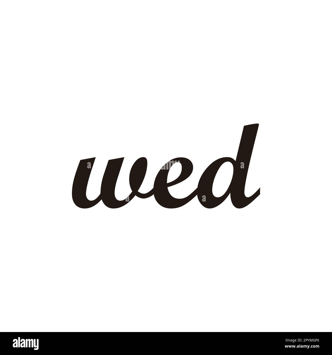 Lettera mer CONNECT simbolo geometrico semplice vettore logo Illustrazione Vettoriale