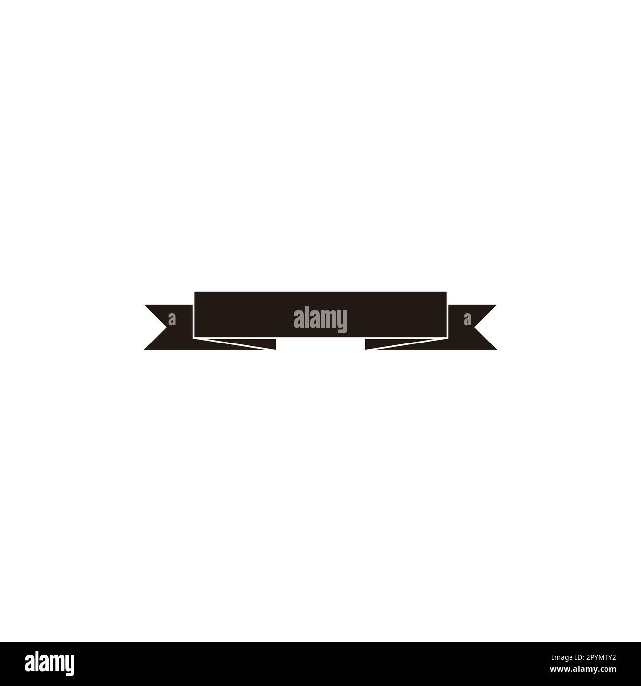 Nomi di adesivi, simbolo geometrico semplice logo vettore Illustrazione Vettoriale