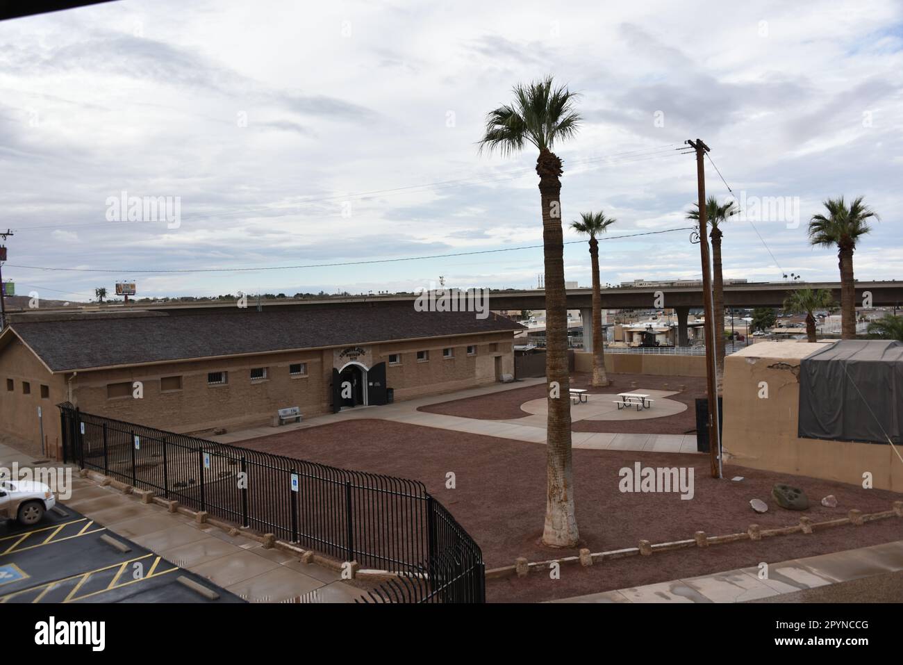 Yuma, AZ., USA 3/15/2023. Parco storico statale della prigione territoriale di Yuma in Arizona; il 1 luglio 1876, i primi sette detenuti entrarono nella prigione. Foto Stock