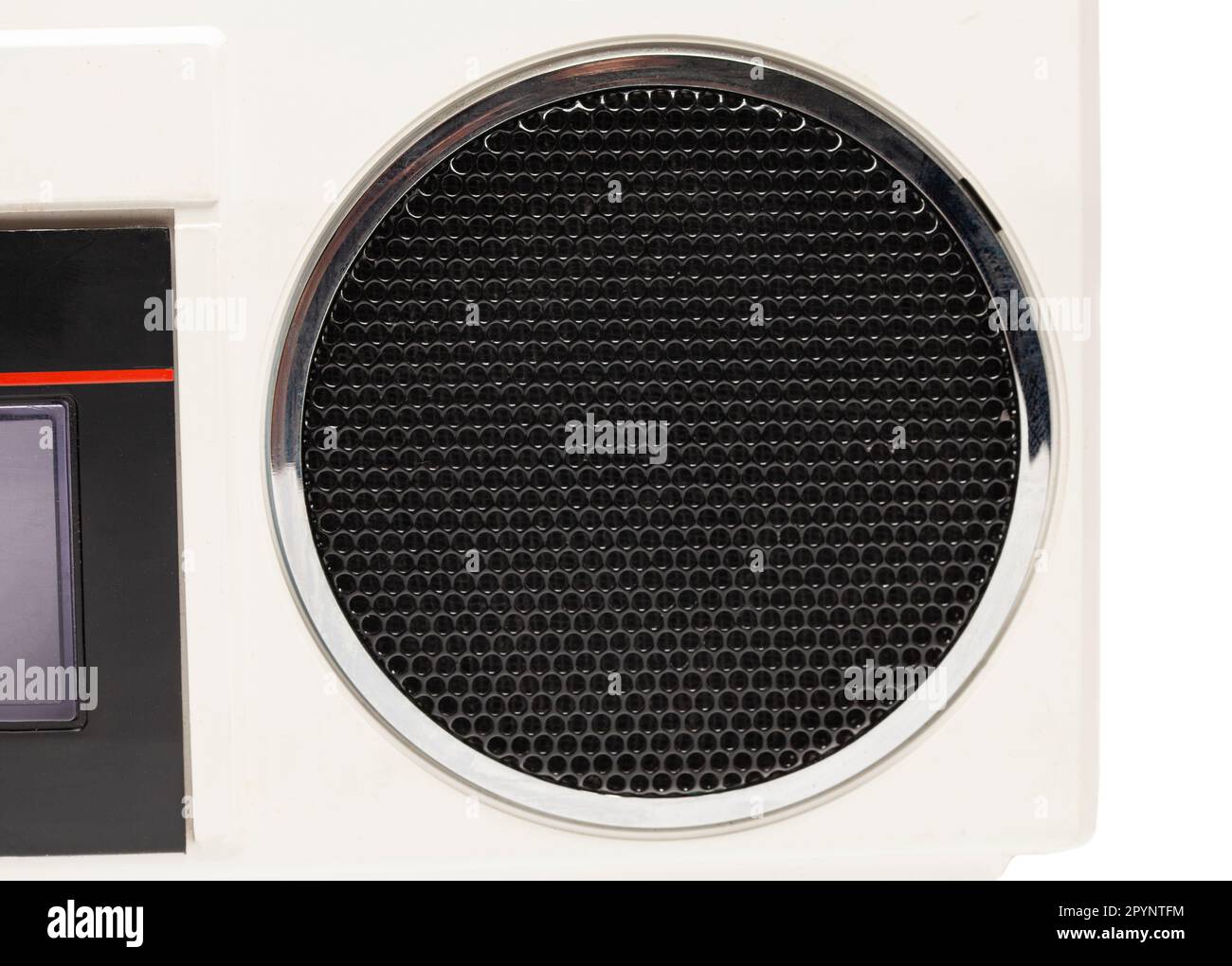 Casse component portatili con registratore a nastro Foto Stock