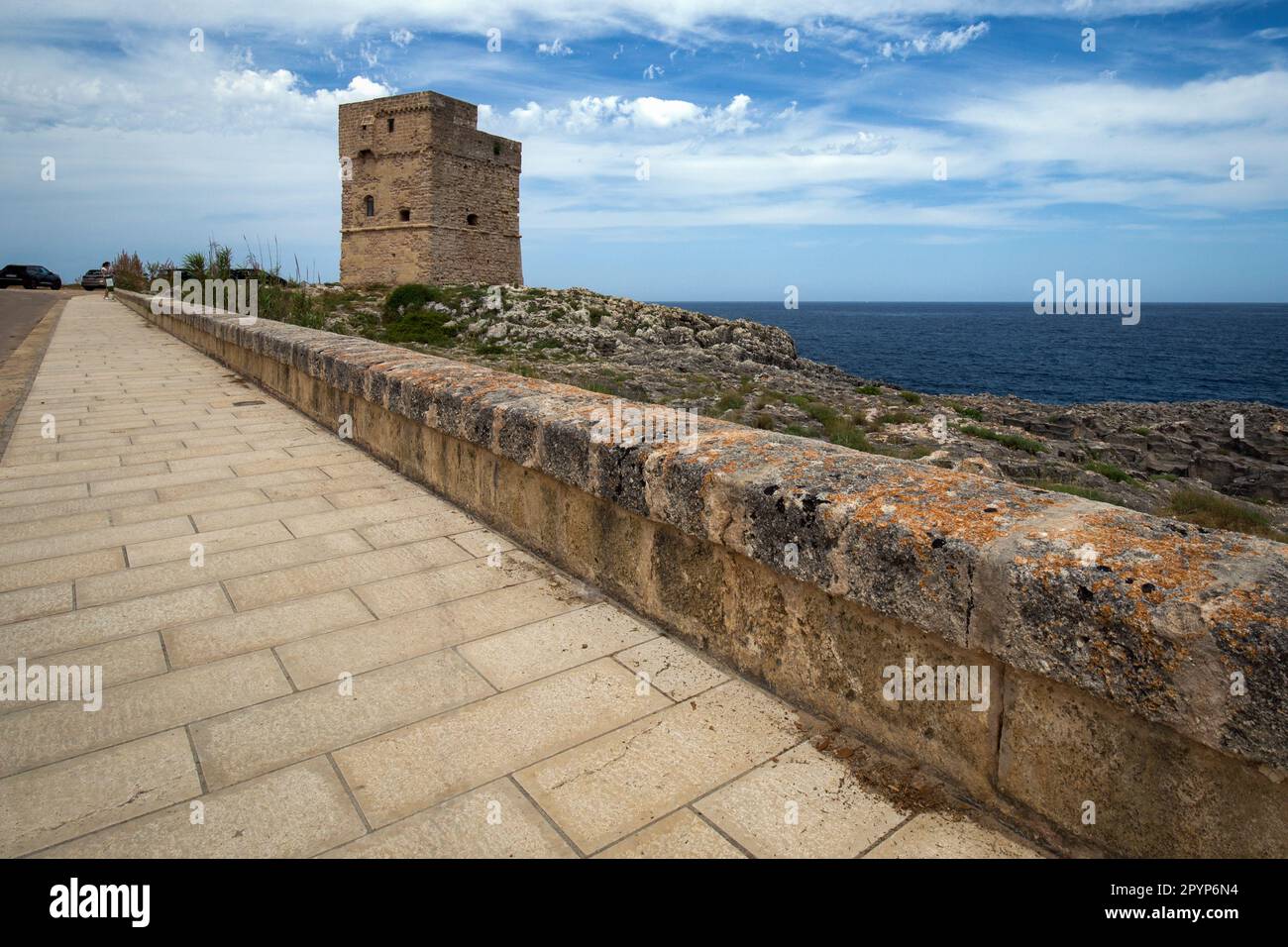 Torre Marina Serra Lecce Foto Stock