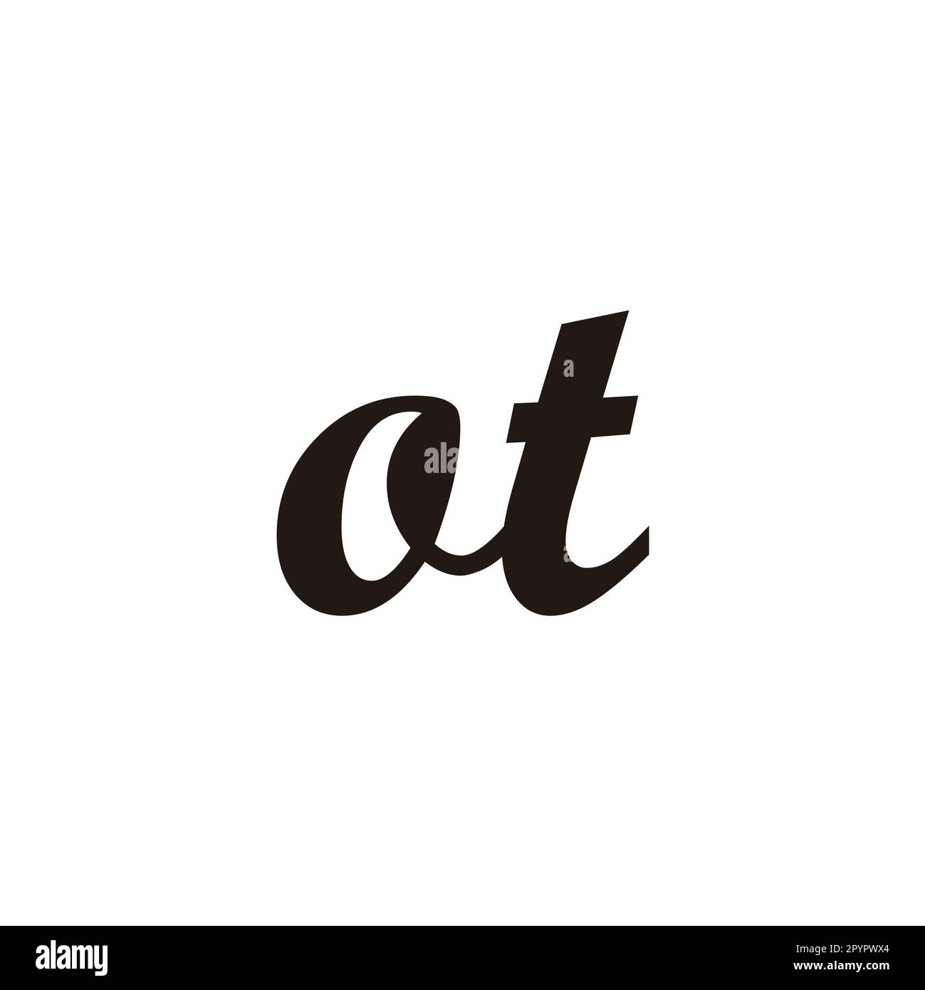 Lettera o collegamento simbolo geometrico semplice logo vettore Illustrazione Vettoriale