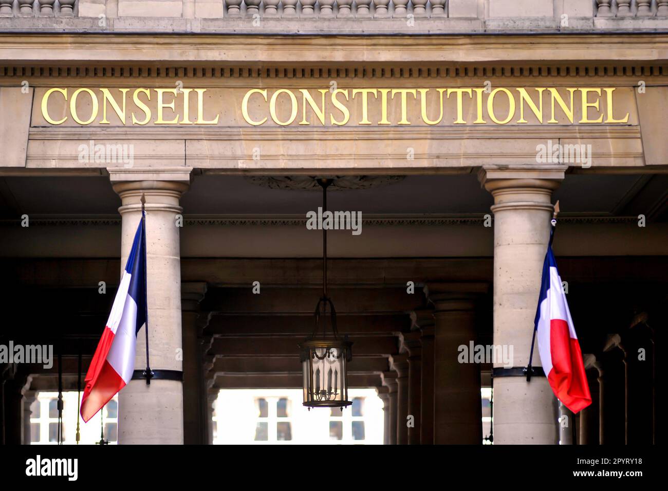 FRANCIA. PARIGI (75) 1ST° DISTRETTO. SEDE DEL CONSIGLIO COSTITUZIONALE, RUE MONTPENSIER Foto Stock