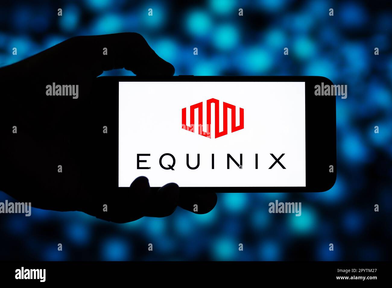 Editoriale Equinix. Equinix è una multinazionale americana Foto Stock