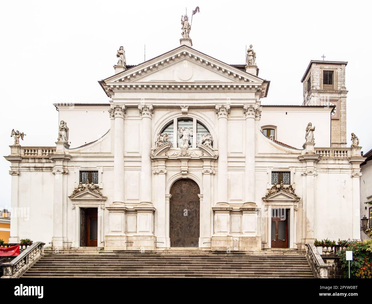 Veduta della Cattedrale di San Daniele del Friuli Foto Stock