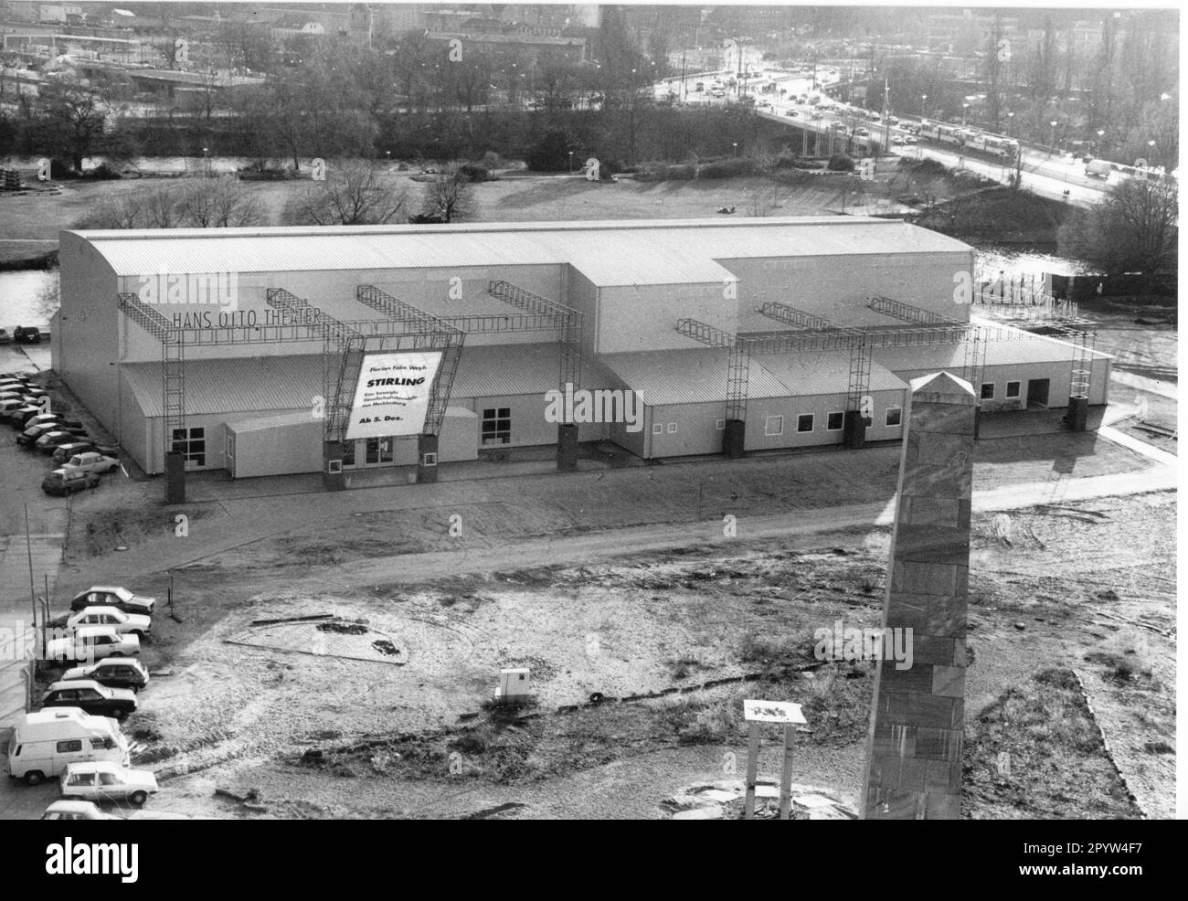 Potsdam Hans-otto-Teatro Tent Tin può CALDO Alter Markt Dicembre 1992 Foto: MAZ/Michael Hübner [traduzione automatica] Foto Stock