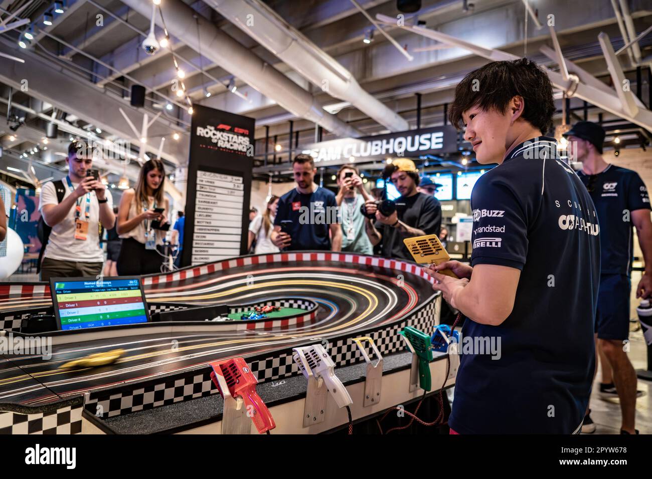 Miami, Florida, Stati Uniti. 04/07 maggio 2023. Campionato del mondo F1. Gran Premio di Miami F1. #22, Yuki TSUNODA, JAP, Team Scuderia Alpha Tauri, AT04, Honda RBP Foto Stock