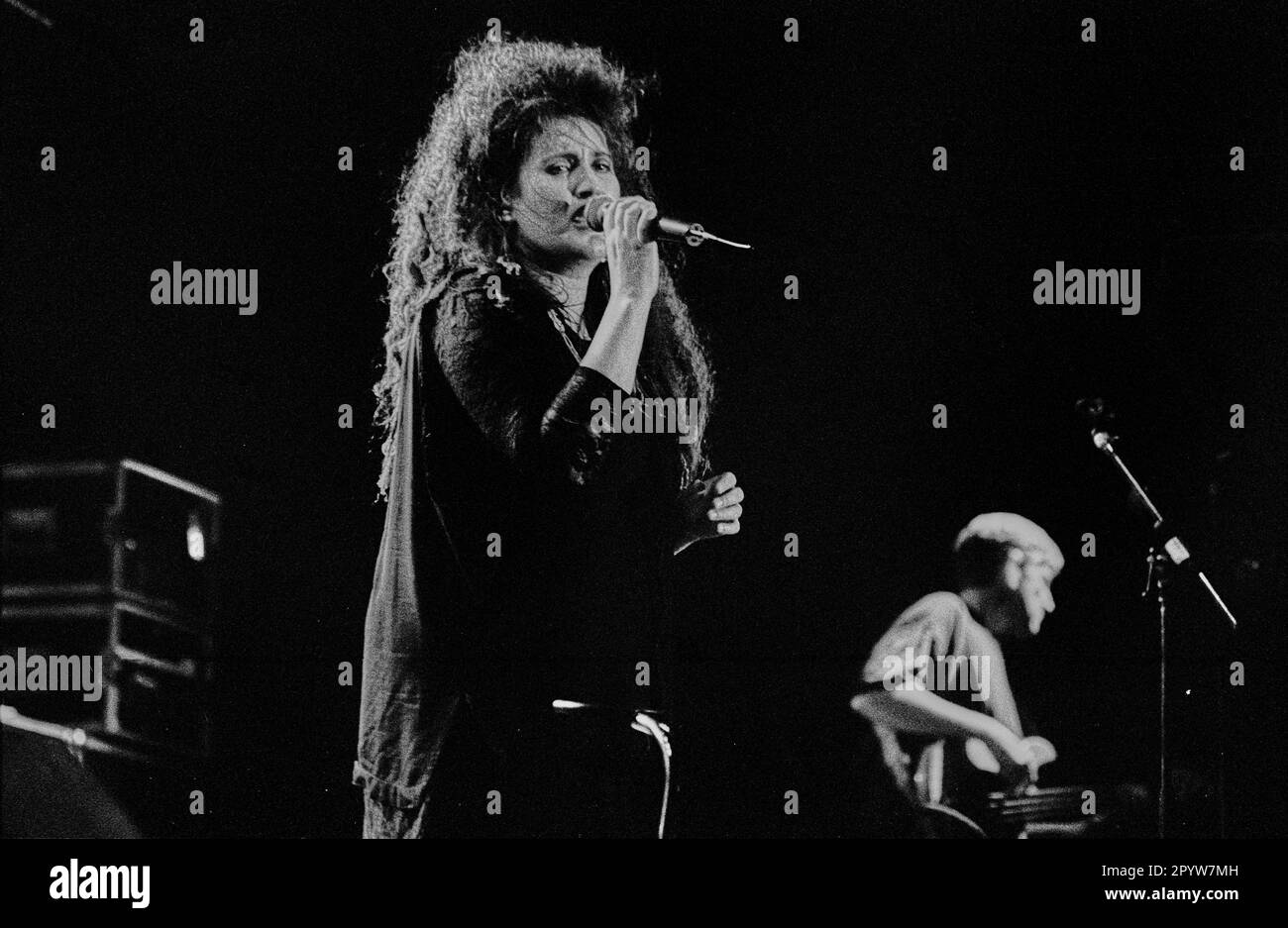 GDR, Berlino, 15.08.1989, Anne Haigis, [traduzione automatica] Foto Stock