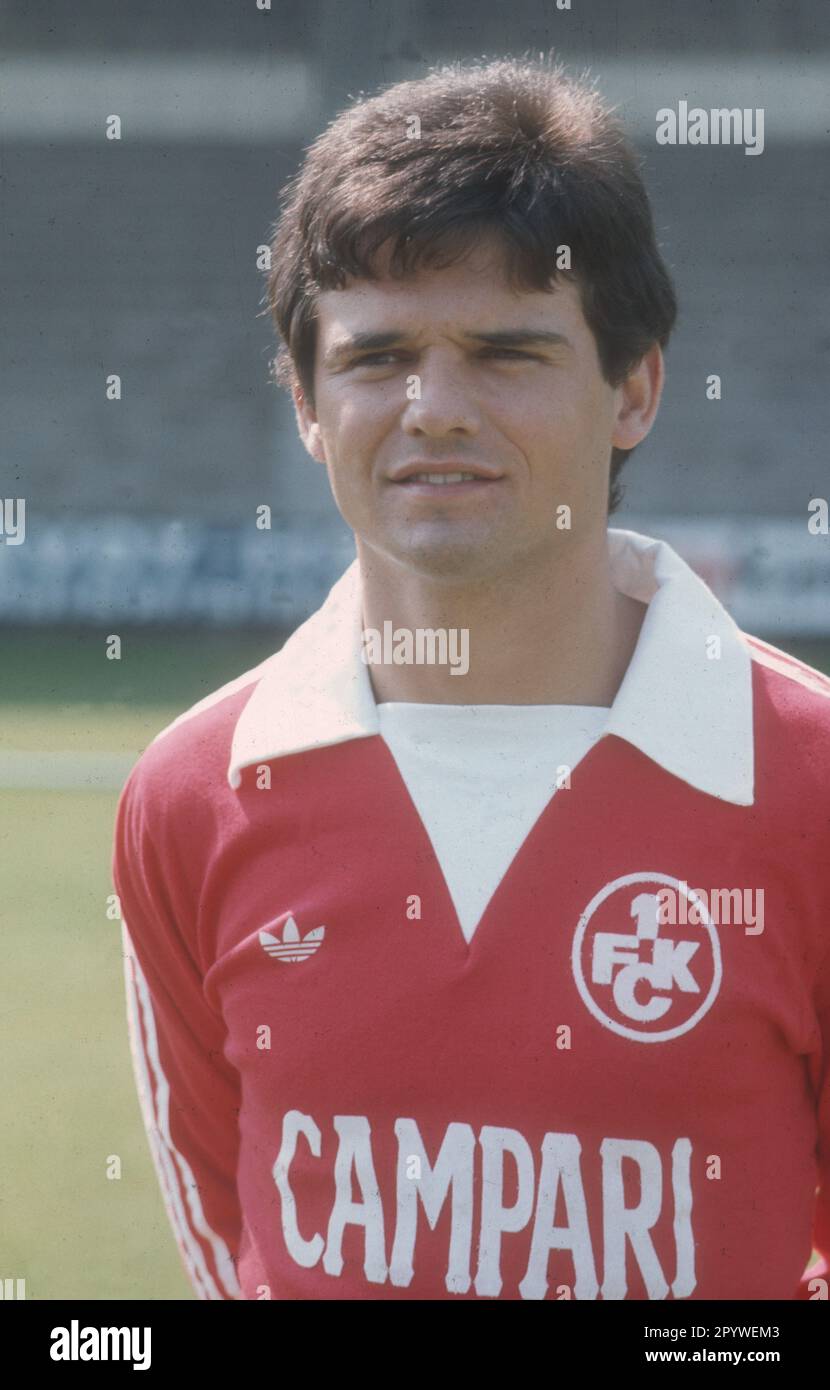 1st Bundesliga 1977/78. Heinz Wilhelmi (1st FC Kaiserslautern). Reg.: 15.07.1977 (stimato). Solo per uso giornalistico! Solo per uso editoriale! [traduzione automatica] Foto Stock