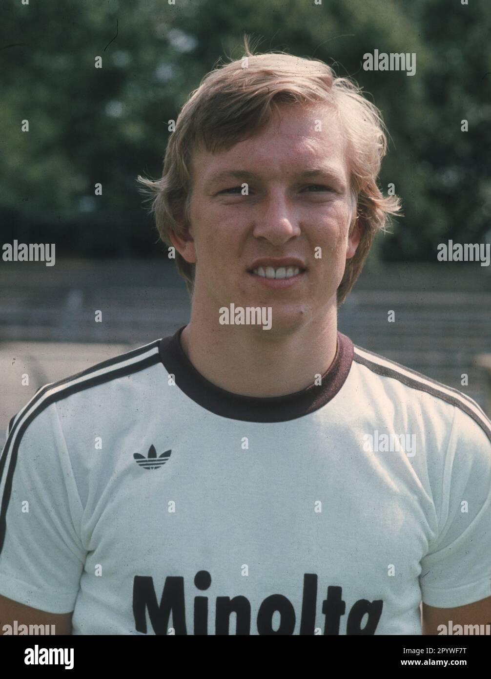 FC St Pauli stagione 1977/78. Ritratto di Jens-Peter Box. Reg. 15.07.1977. Solo per uso giornalistico! Solo per uso editoriale! [traduzione automatica] Foto Stock