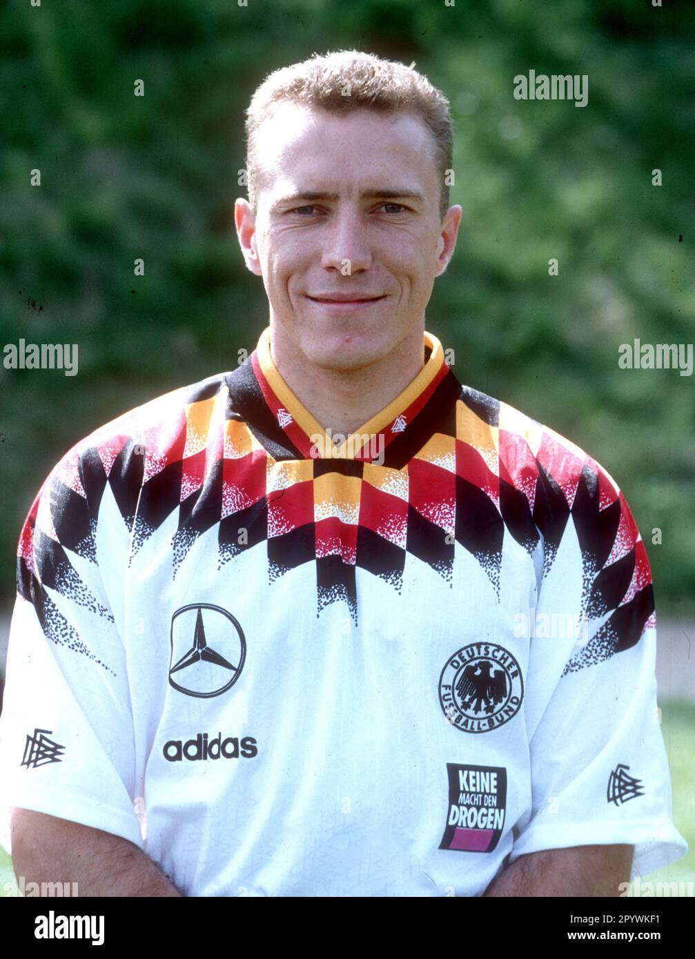 Martin Wagner ritratto in maglia nazionale Aufn. 20.05.1994 (data stimata) [traduzione automatica] Foto Stock
