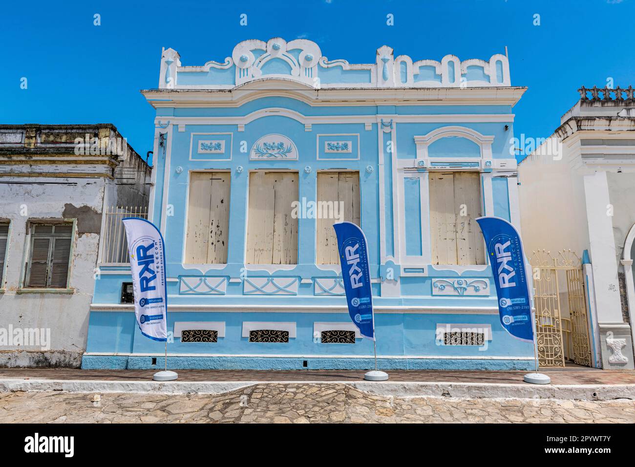 Edificio coloniale, Laranjeiras, Sergipe, Brasile Foto Stock