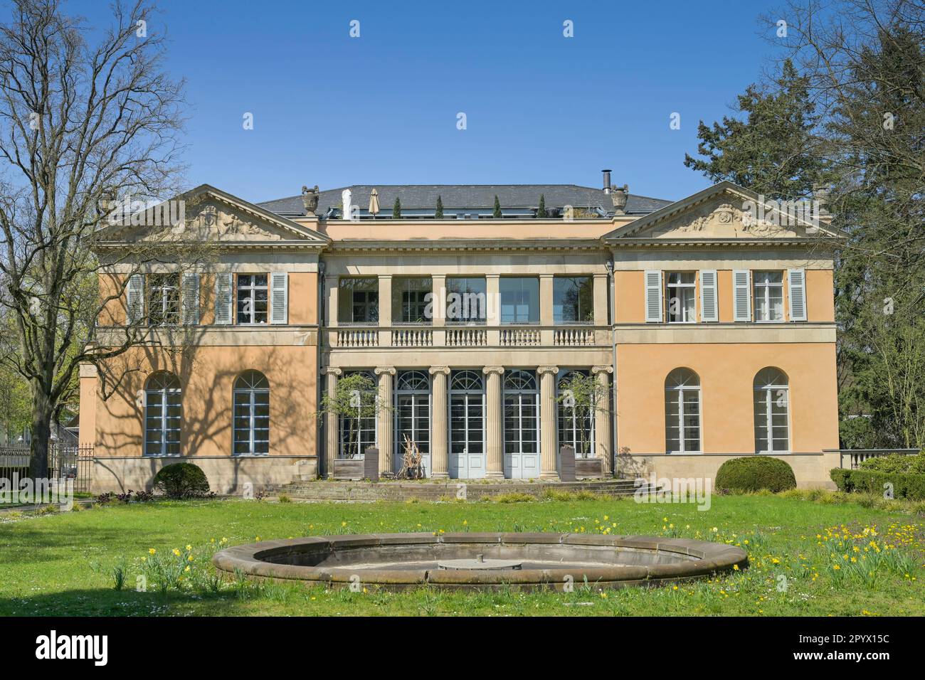 Villa Harteneck, Douglasstrasse, Grunewald, Charlottenburg-Wilmersdorf, Berlino, Germania Foto Stock