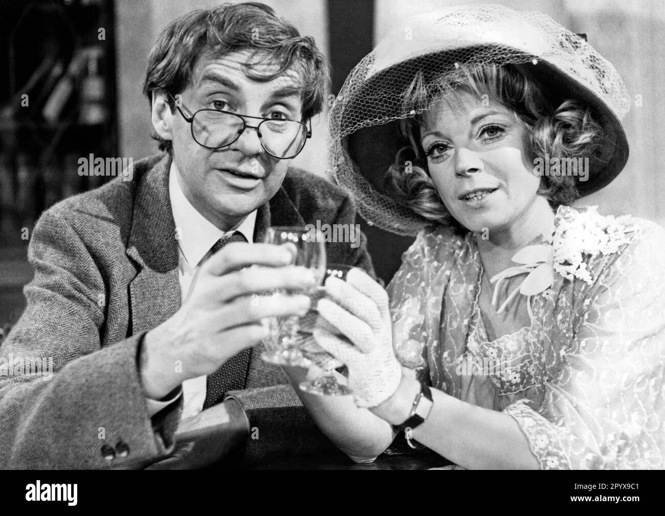 Harald Juhnke, attore, Enternainer, Germania, bei Auftritten Foto Stock