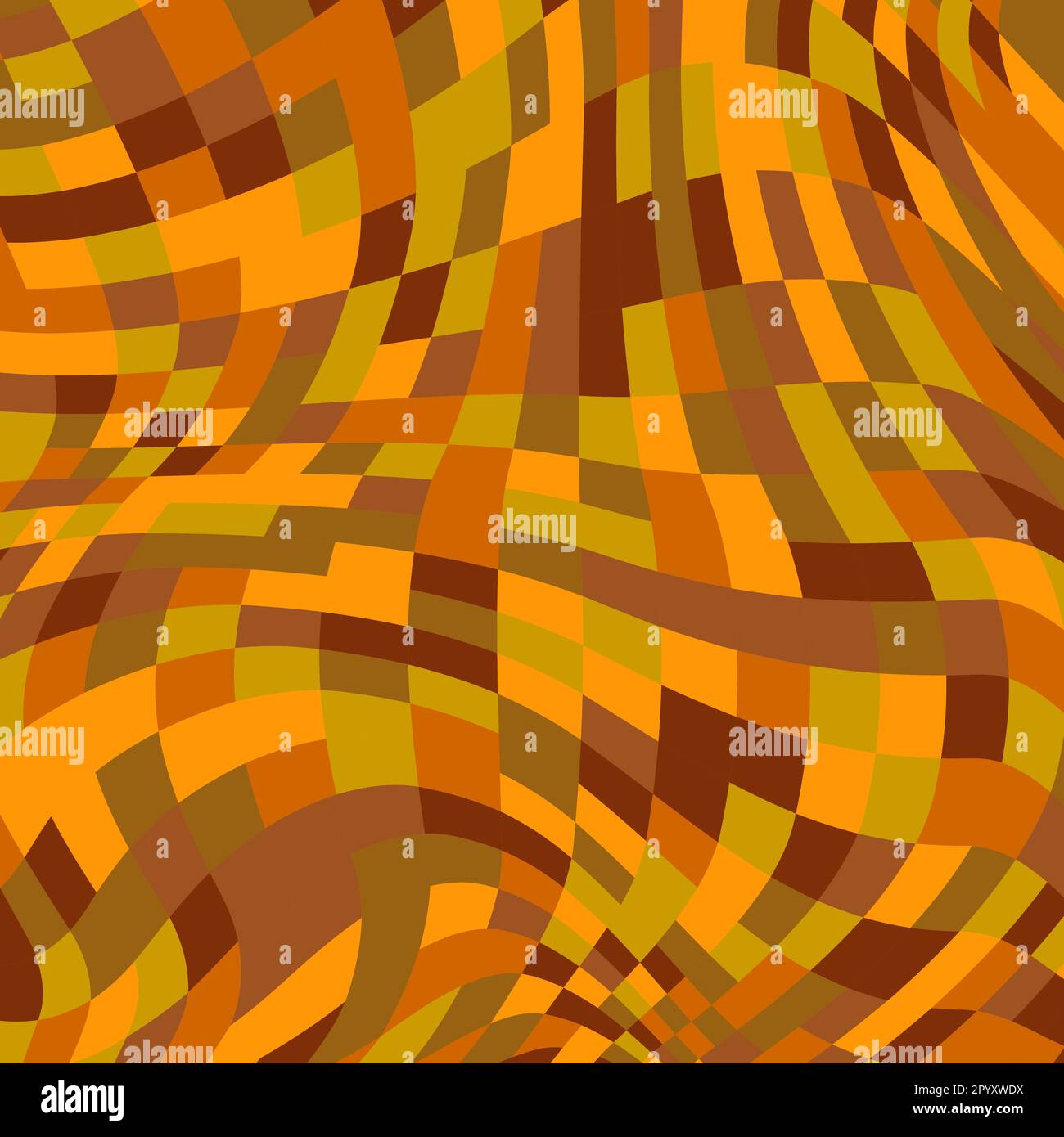 Pattern luminoso e senza giunture di forme geometriche astratte. Illustrazione Vettoriale