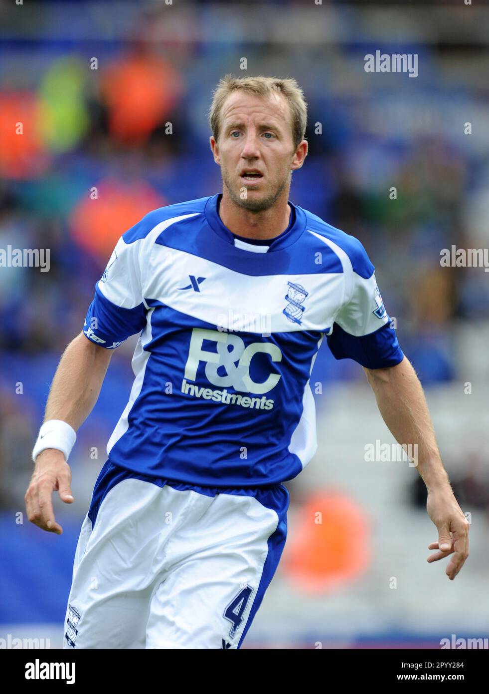 Calcio - Pre-stagione amichevole - Birmingham City / Real Mallorca. Il giocatore della città di Birmingham Lee Bowyer 07/08/2010 Foto Stock