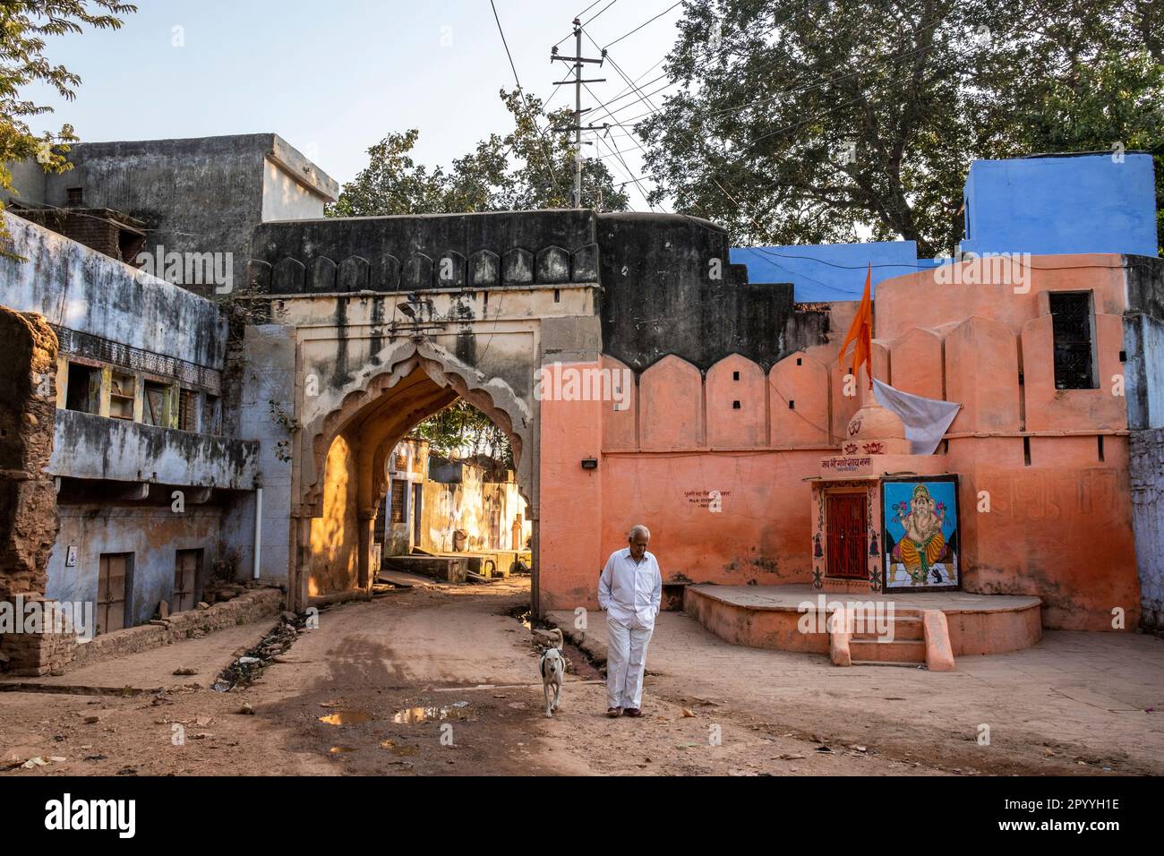 City Gate, Bundi, Rajasthan, India Foto Stock