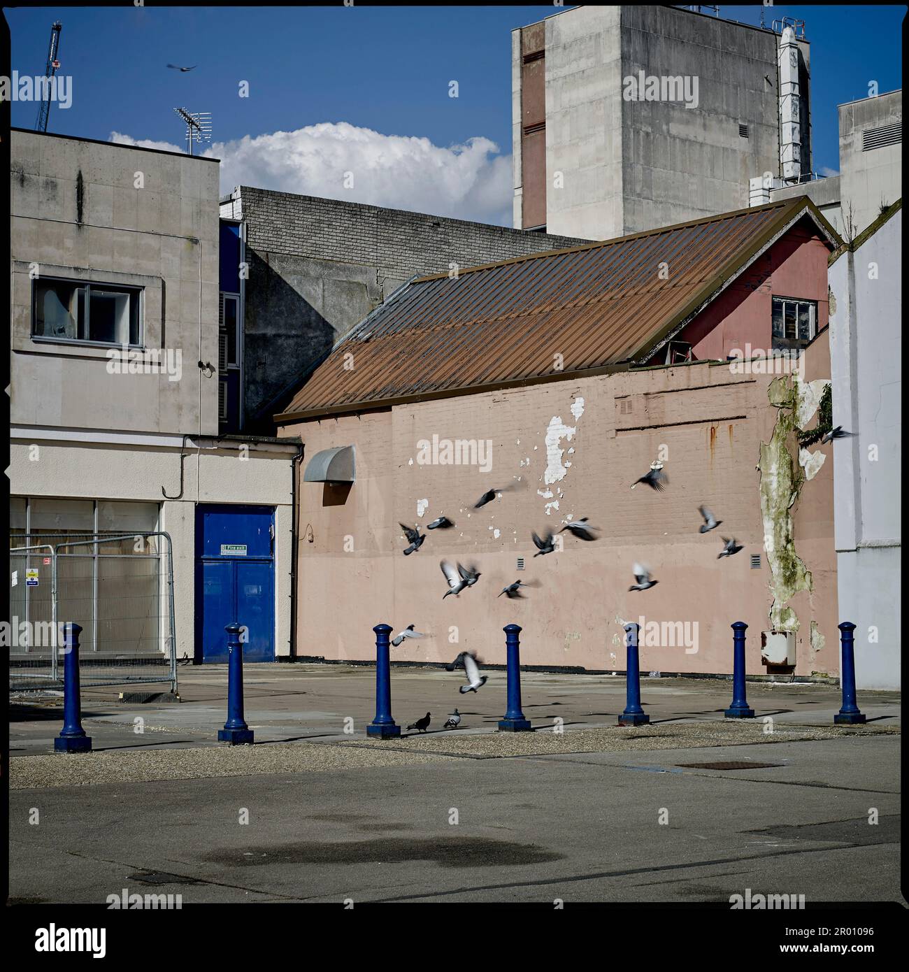 Broad Street Mall (centro di Butts) Reading, Berkshire.Reading, Berkshire. Foto Stock
