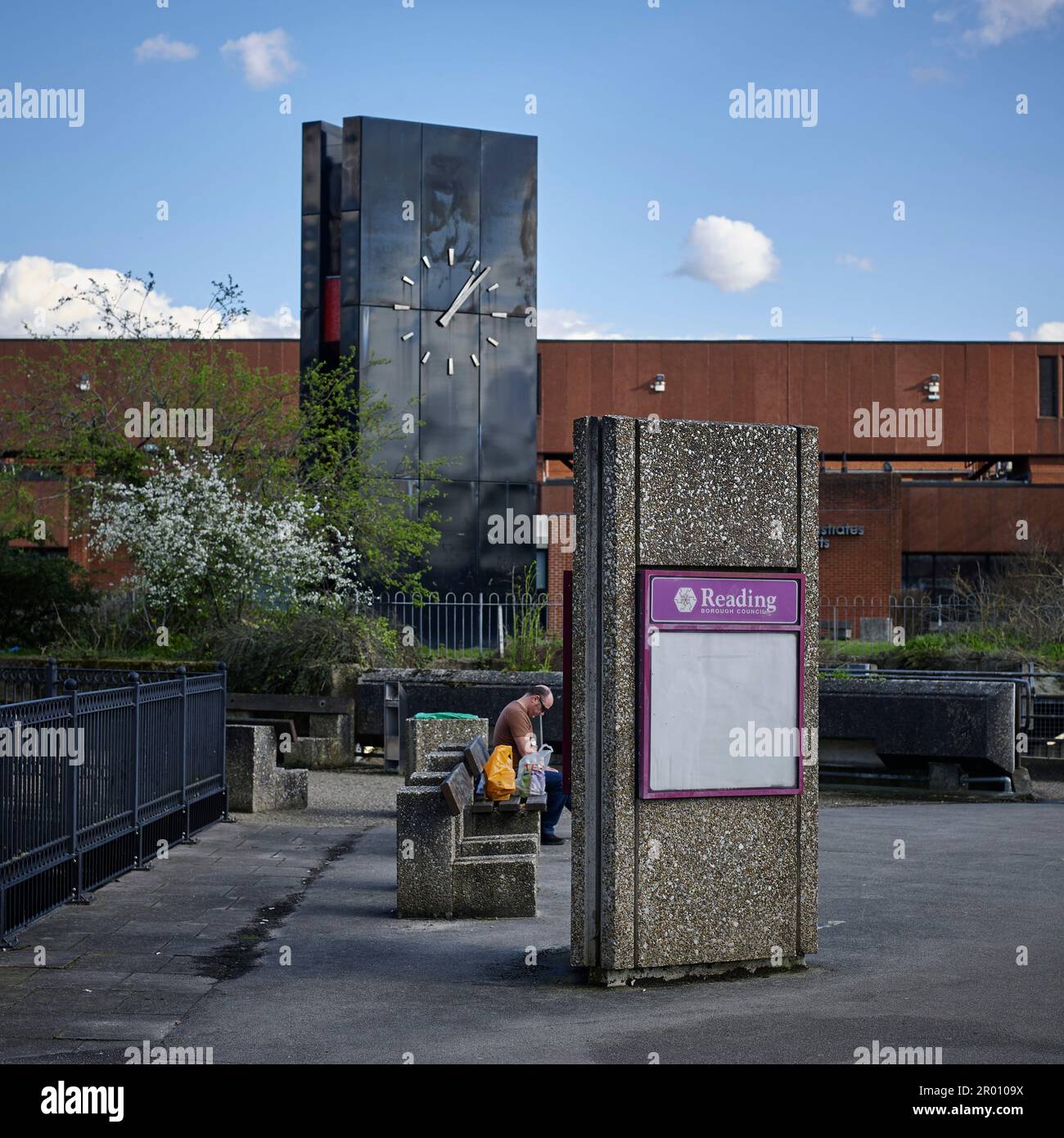 Düsseldorf Way, Broad Street Mall (centro di Butts) Reading, Berkshire.Reading, Berkshire. Foto Stock