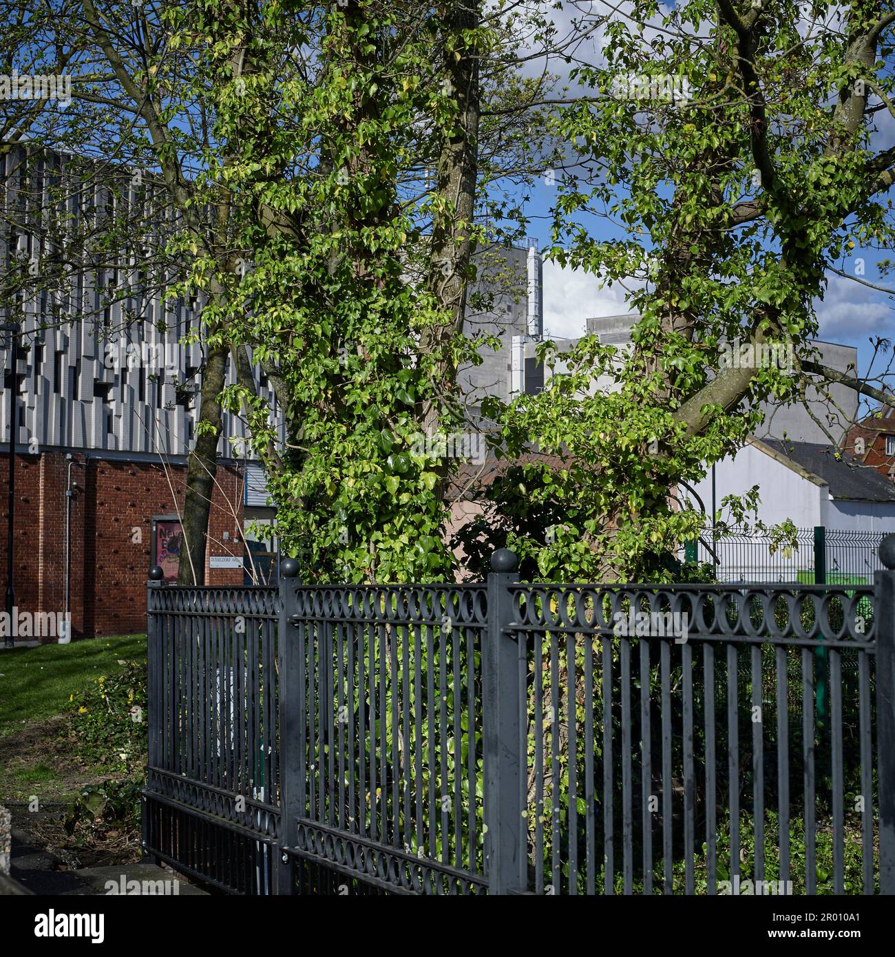 Düsseldorf Way, Broad Street Mall (centro di Butts) Reading, Berkshire.Reading, Berkshire. Foto Stock