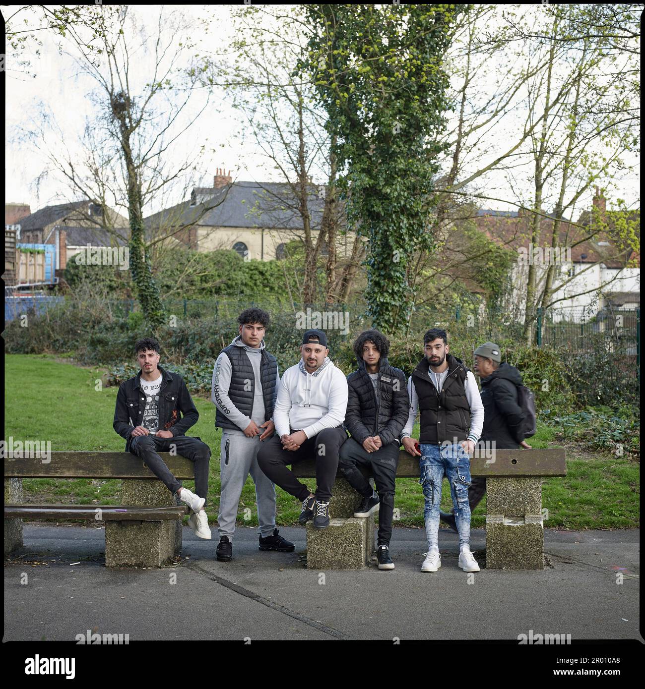 Düsseldorf Way, Broad Street Mall (centro di Butts) Reading, Berkshire.Reading, Berkshire. Foto Stock