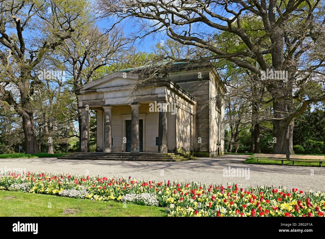 Mausoleo di Guelph nel Berggarten Hannover, bassa Sassonia, Germania Foto Stock