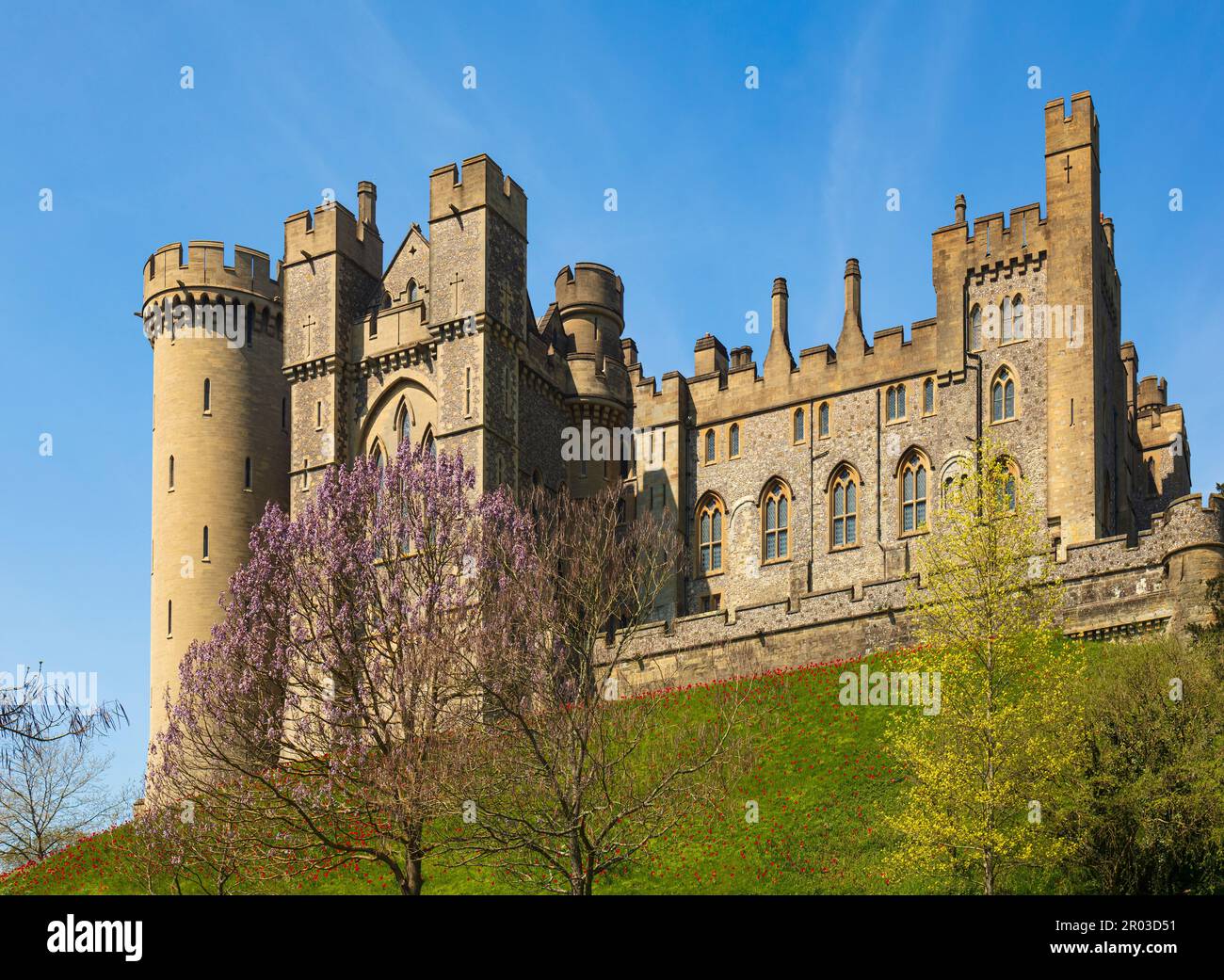 Castello di Arundel. Foto Stock