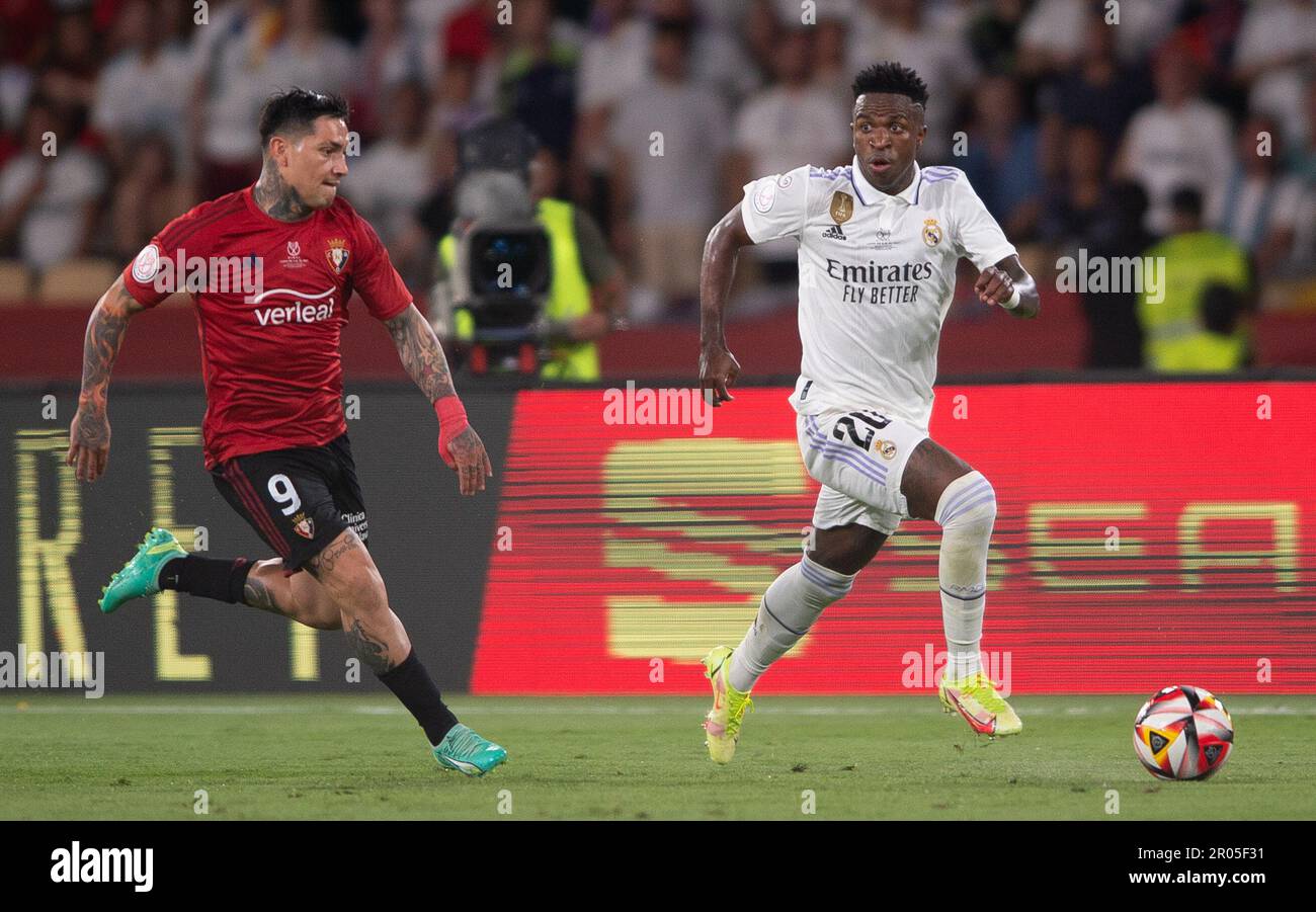 6th maggio 2023; Stadio Estadio de la Cartuja, Siviglia, Spagna, finale di calcio della Copa del Rey spagnola, Real Madrid contro Osasuna; Foto Stock
